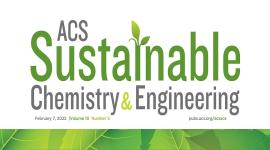 ACS Sustainable Chemistry and Engineering Journal cover
